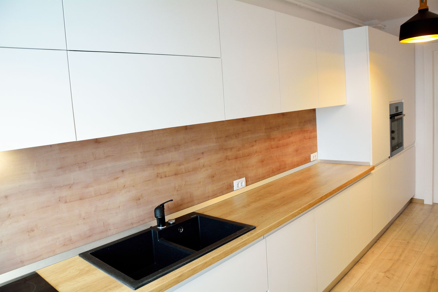 Kitchen wood countertops
